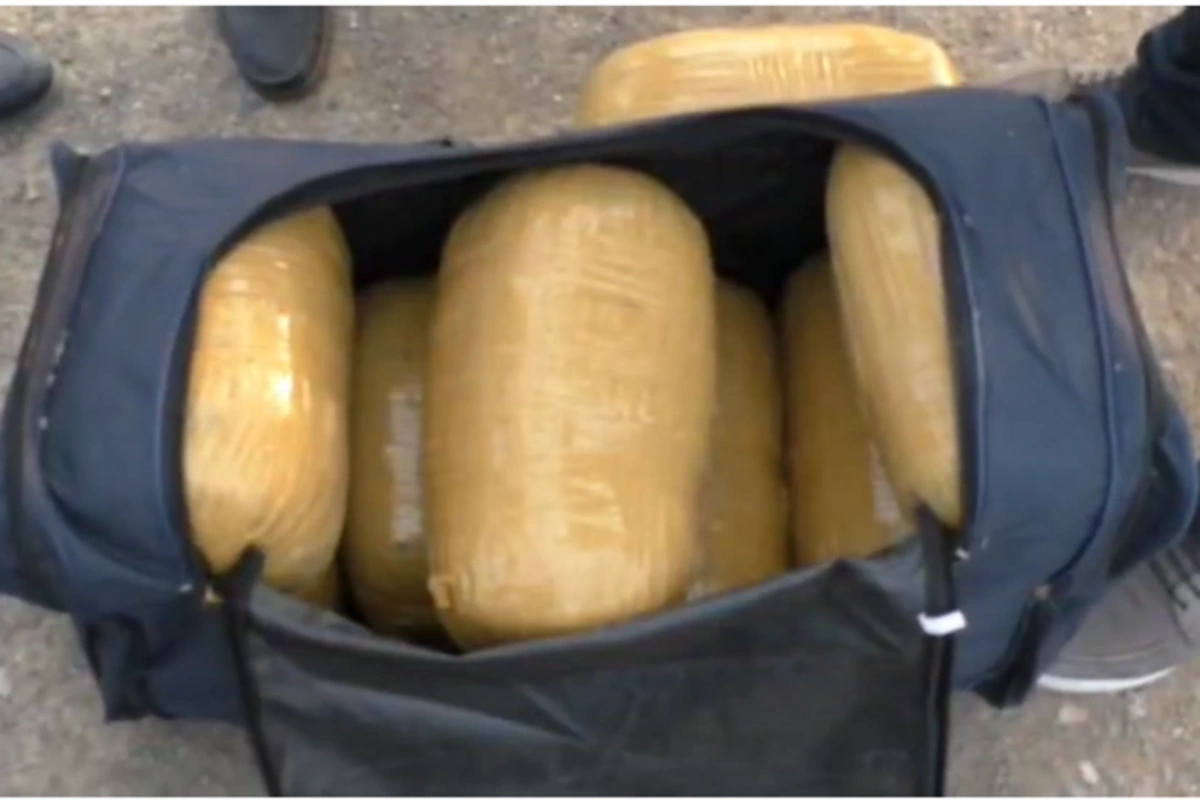 Bakıya 18 kiloqram narkotik gətirmək istəyən şəxs Cəlilabadda saxlanıldı