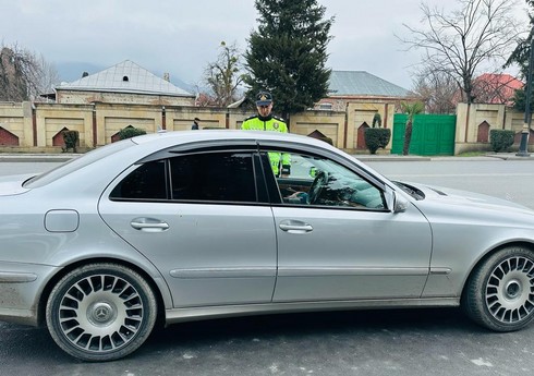 Balakəndə narkotikin təsiri altında və sərxoş vəziyyətdə avtomobil sürən onlarla sürücü saxlanılıb