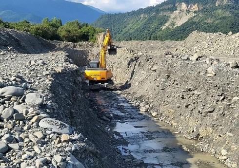 Balakəndə selə qarşı mübarizə tədbirləri həyata keçirilir