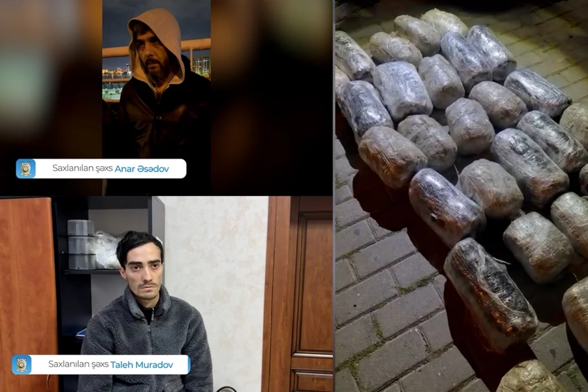 Baş idarə əməliyyat keçirib, 42 kq narkotik aşkarlanıb