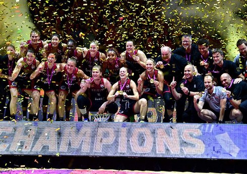 Belçikanın qadın basketbol komandası ilk dəfə Avropa çempionu olub
