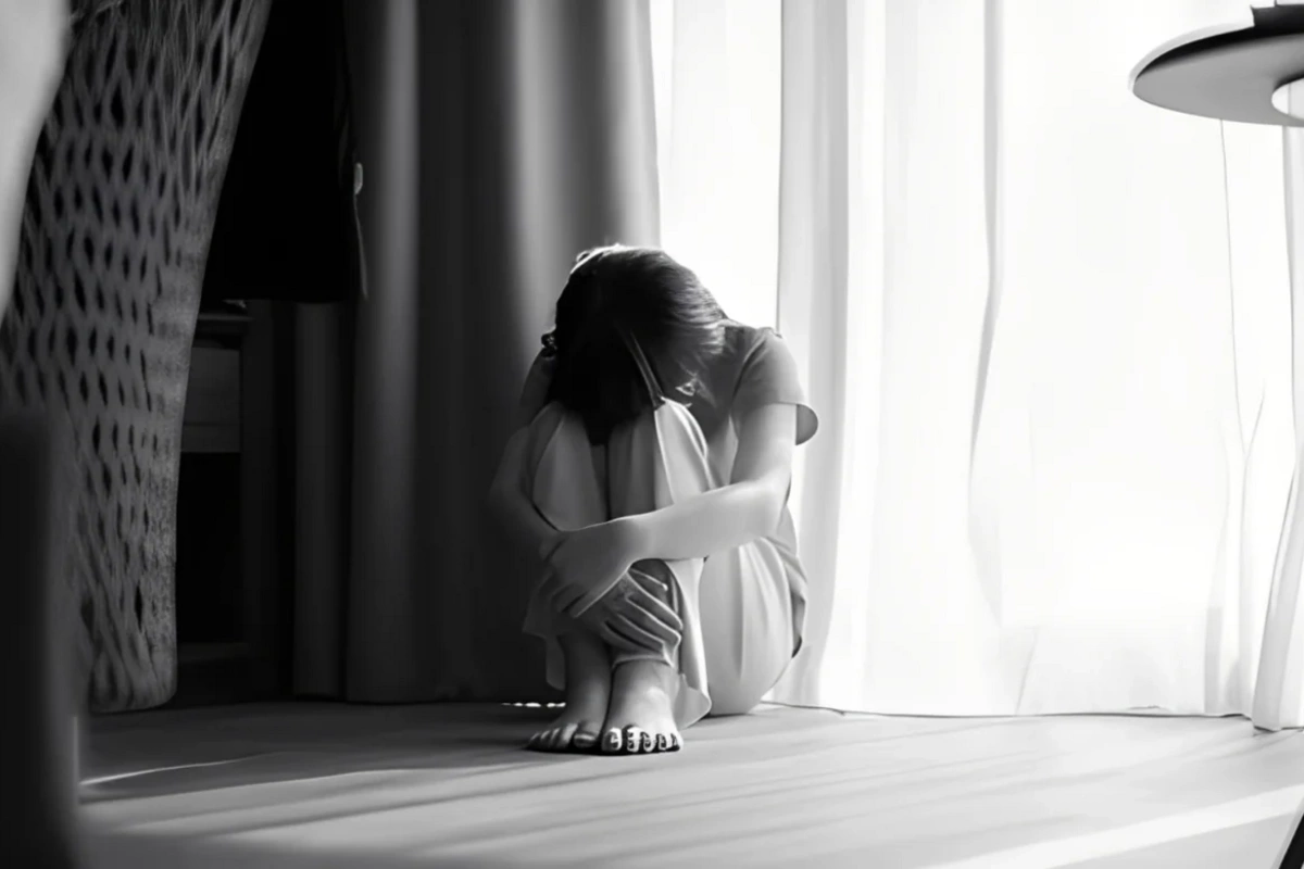 Biləsuvarda ana yemək üstündə qızını vəhşicəsinə döydü