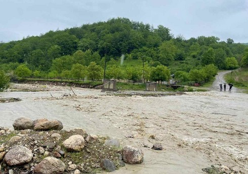 Biləsuvarda sel təhlükəsi artıb, iki kəndin əhalisi təxliyə olunub