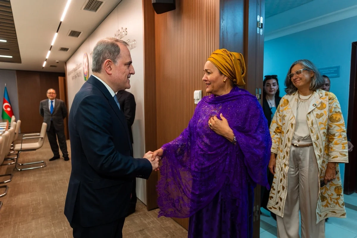 BMT Baş katibinin müavini: Azərbaycanla daha dərin əməkdaşlıq üçün zəmin yaranıb BMT Baş katibinin müavini: Azərbaycanla daha dərin əməkdaşlıq üçün zəmin yaranıb