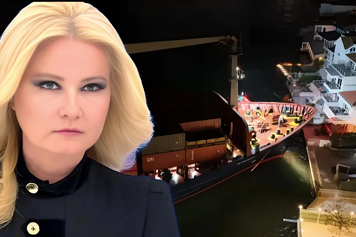 Boğazdakı yük gəmisi Müge Anlının villasına çırpılıb?