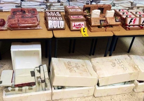 Boliviyada rekord miqdarda - 8,7 ton kokain müsadirə olunub