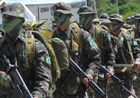 Braziliya Müdafiə Nazirliyi şimal sərhədinin təhlükəsizliyini gücləndirib