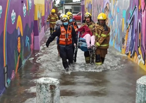 Braziliyada şiddətli yağış yağıb, ölənlər və itkin düşənlər var