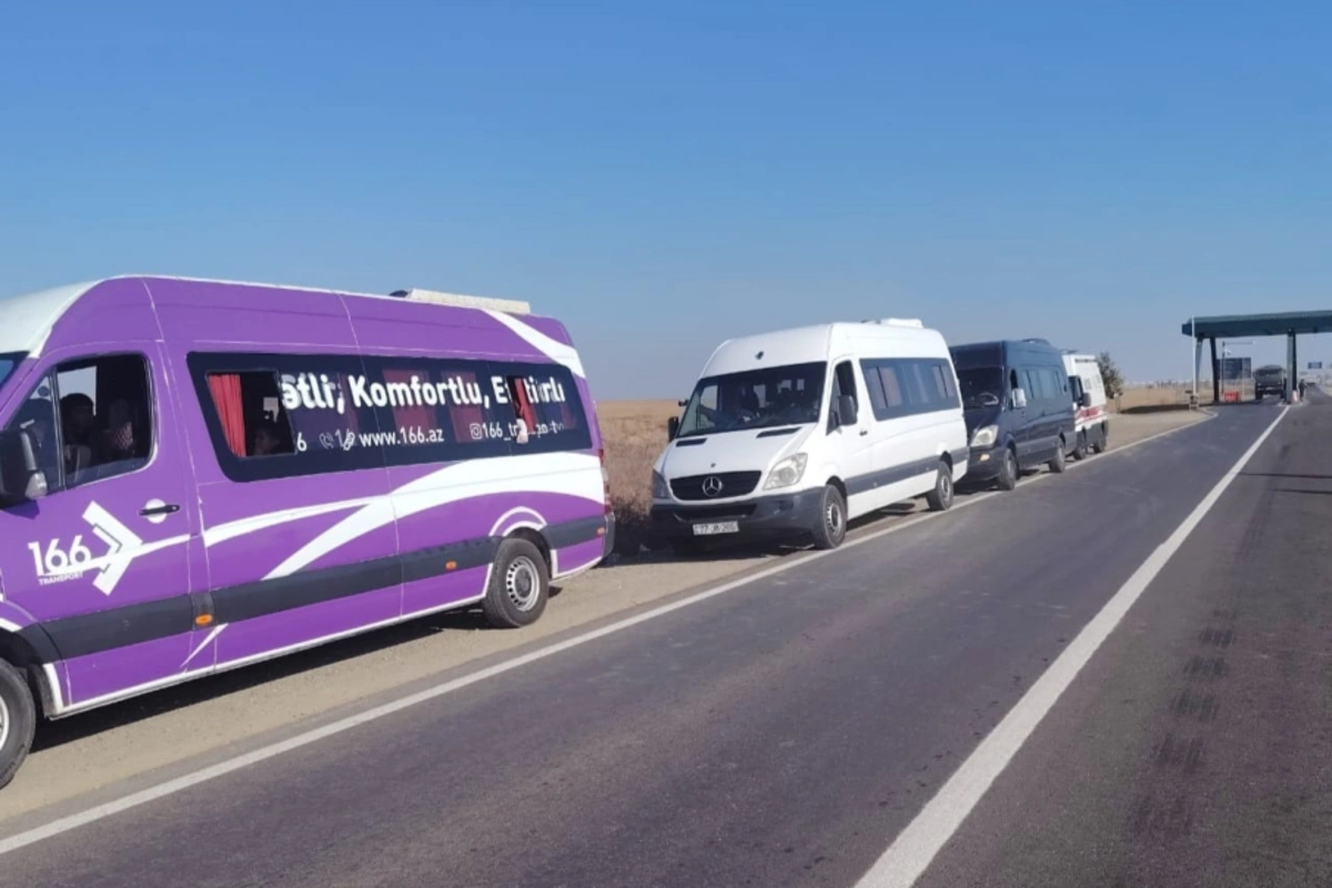 Bu gün Xocavəndin Qırmızı Bazar qəsəbəsi və Sos kəndinə 41 ailə yola salınıb