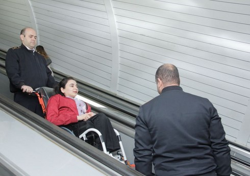 Bu il “Əlçatan metro” layihəsi üzrə xidmətdən 800-dən çox sərnişin istifadə edib