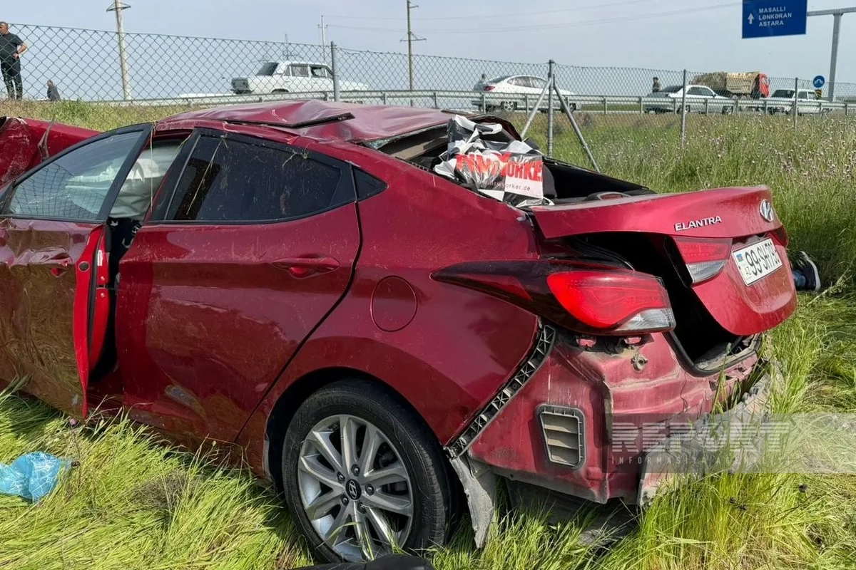 Cəlilabadda baş verən ağır qəzada bir nəfər ölüb, iki azyaşlı xəsarət alıb