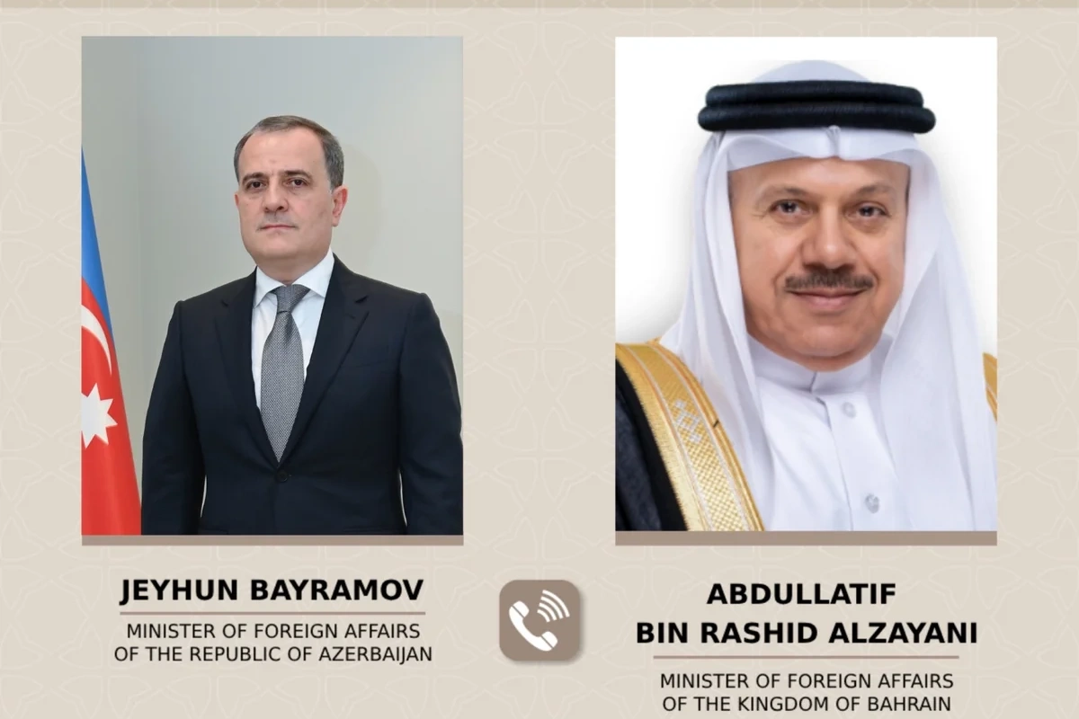 Ceyhun Bayramov Bəhreyn Krallığının xarici işlər naziri ilə danışıq aparıb