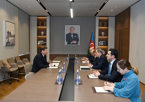 Ceyhun Bayramov Bolqarıstanın Azərbaycandakı səfiri ilə görüşüb