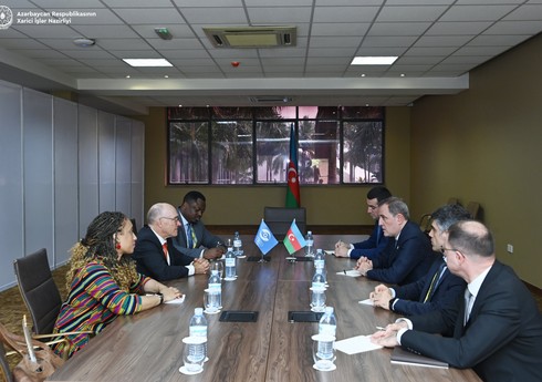 Ceyhun Bayramov Nüvə Sınaqlarının Hərtərəfli Qadağası Müqaviləsi Təşkilatının icraçı katibi ilə görüşüb