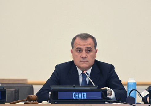 Ceyhun Bayramov Qoşulmama Hərəkatının nazirlər görüşündə Ermənistanın son təxribatlarından danışıb