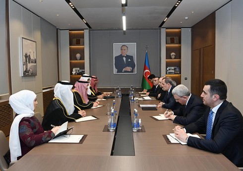 Ceyhun Bayramov Səudiyyə Ərəbistanı xarici işlər nazirinin müavini ilə görüşüb