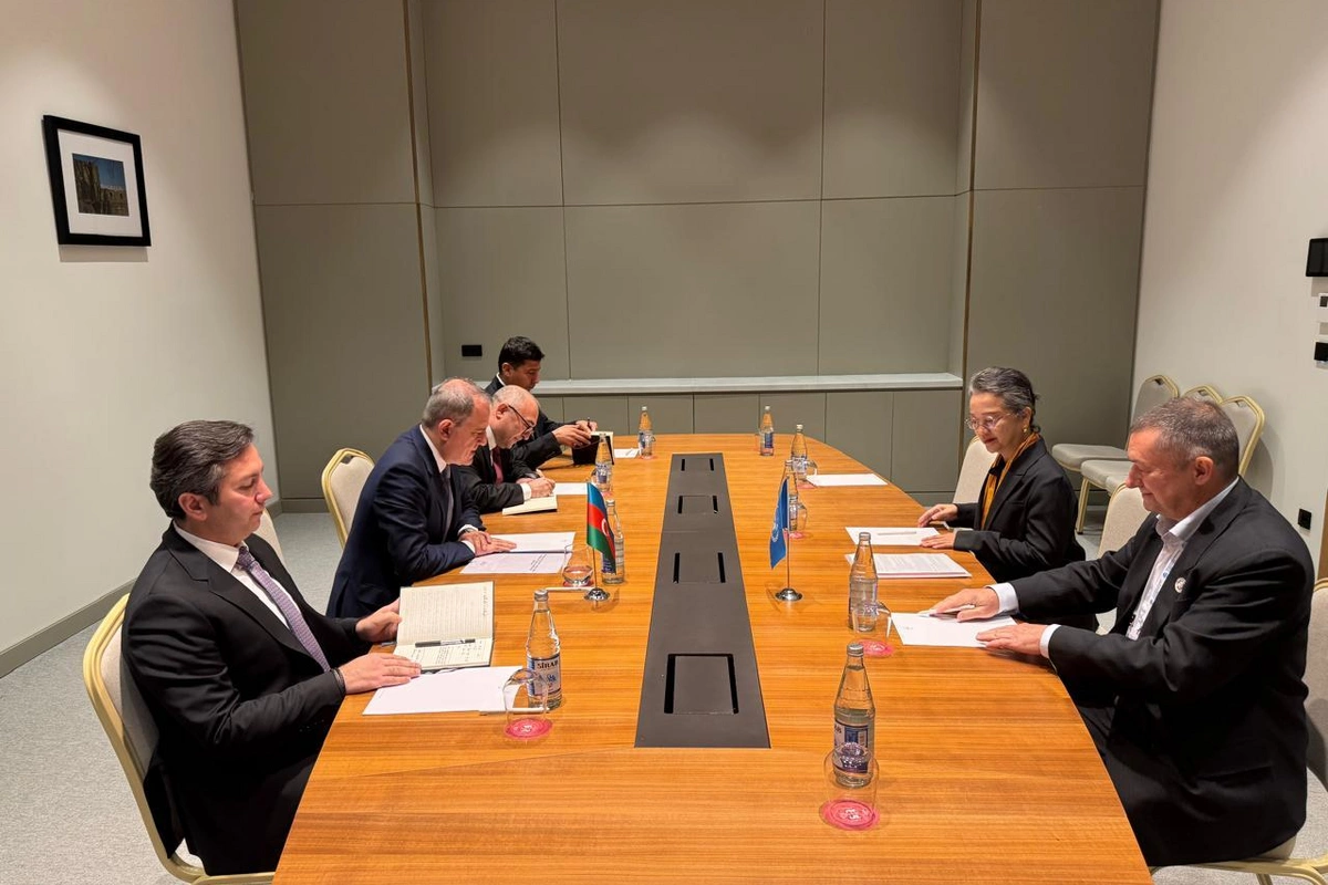 Ceyhun Bayramov Xankəndidə BMT rəsmisi ilə görüşüb