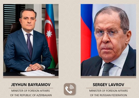 Ceyhun Bayramovla Sergey Lavrov Tehran görüşünün nəticələrini müzakirə ediblər - YENİLƏNİB