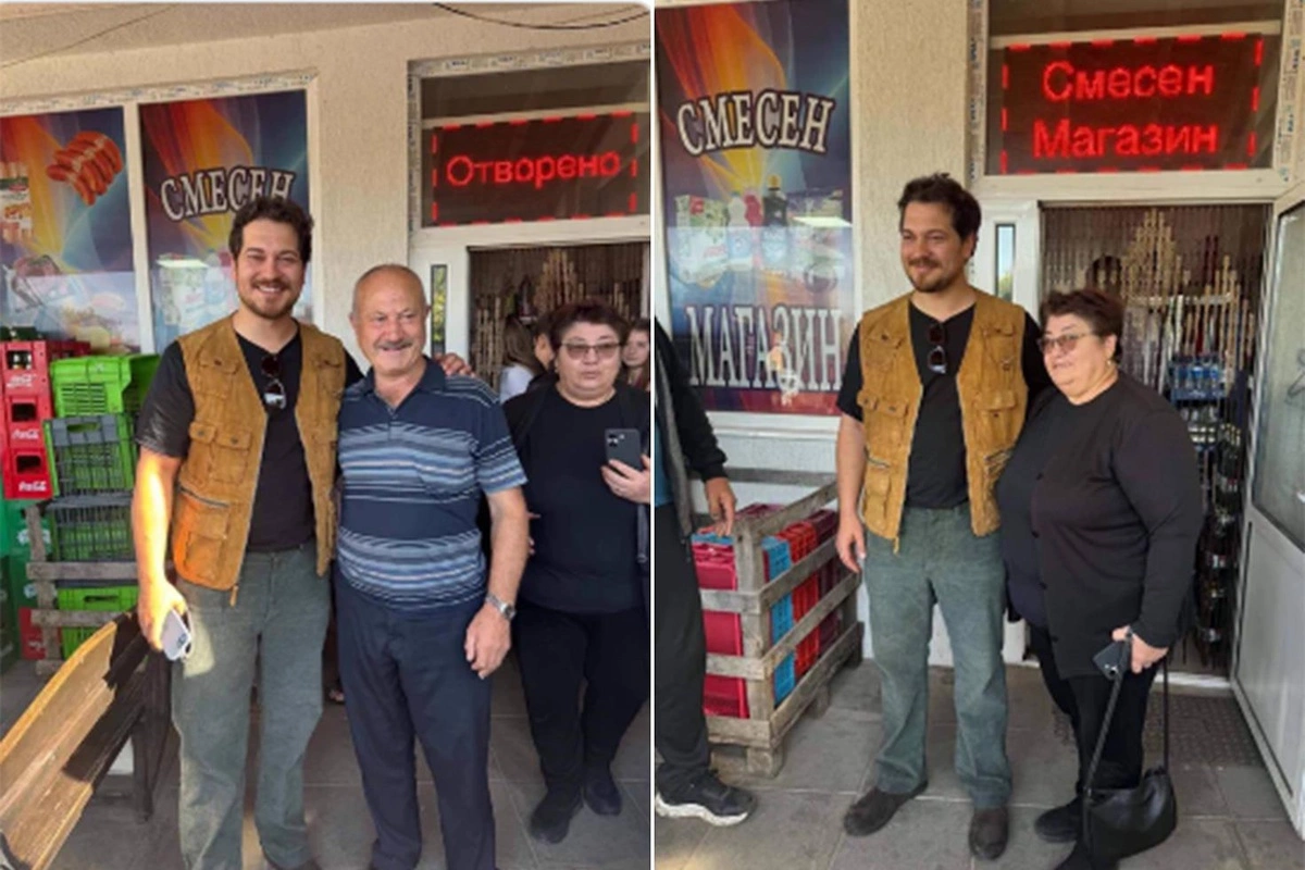 Çağatay Ulusoy ata yurdunda - ailəsi ilə FOTOSU