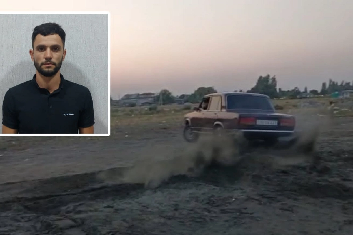 Çimərlikdə avtoxuliqanlıq edən şəxs həbs edilib