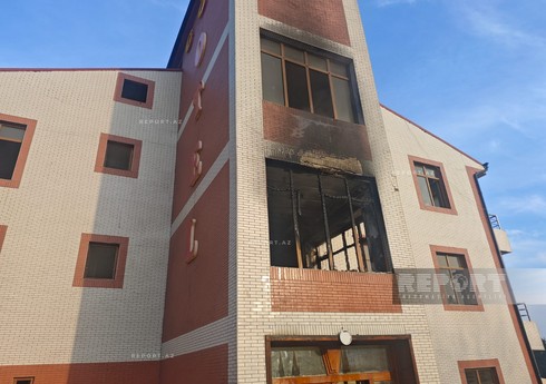 Cəlilabadda hoteldə baş verən yanğın söndürülüb - YENİLƏNİB