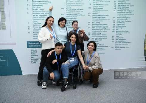 COP29-da müyəssərlik nümunəsi - FOTOREPORTAJ