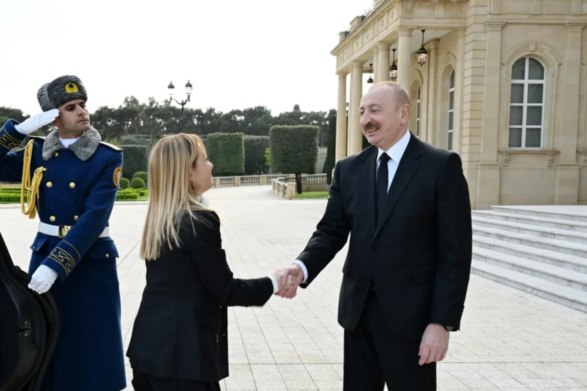 Corcia Meloni İlham Əliyevə təşəkkür edib