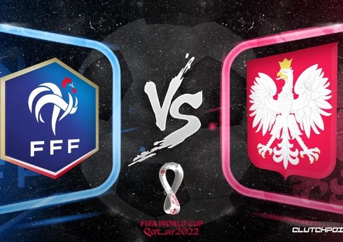 DÇ-2022: Fransa millisi Polşa ilə oyunda fasiləyə üstün yollanıb