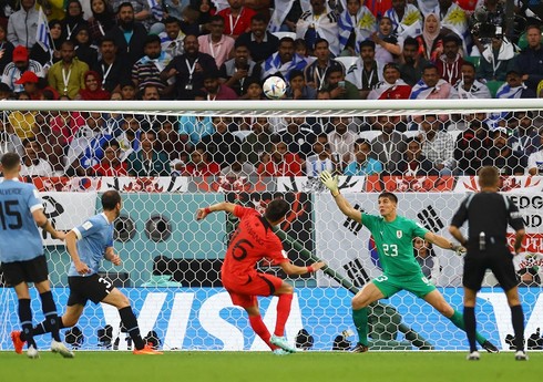 DÇ-2022: Uruqvay - Cənubi Koreya oyunu qolsuz heç-heçə ilə başa çatıb