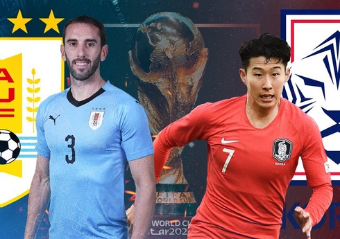 DÇ-2022: Uruqvay və Cənubi Koreya yığmalarının start heyətləri bəlli olub