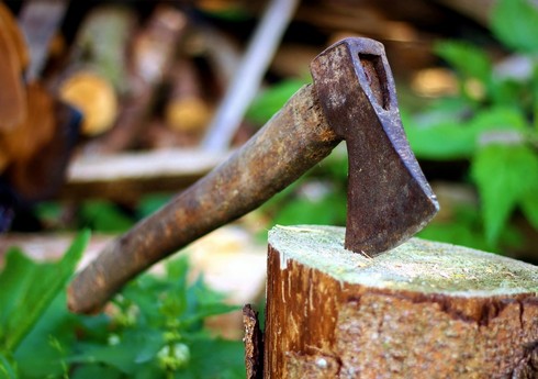 Daşkəsəndə 66 yaşlı qadına balta ilə xəsarət yetirilib