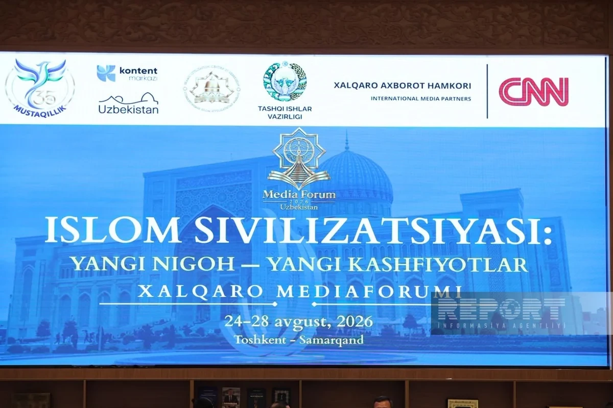 Daşkənddə Beynəlxalq İslam sivilizasiyası mediaforumu işə başlayıb Daşkənddə Beynəlxalq İslam sivilizasiyası mediaforumu işə başlayıb