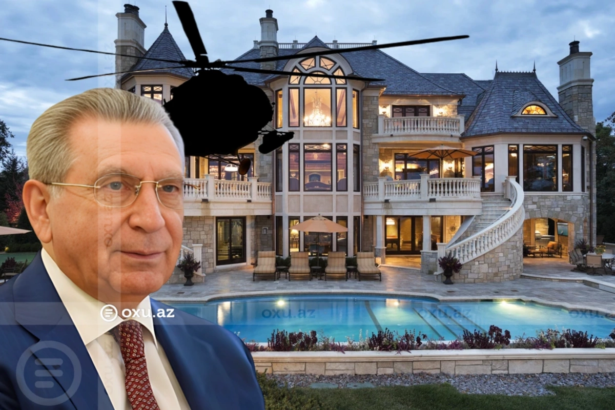 Dəbdəbəli villa, 6 metrlik hasar, helikopterin enməsi üçün meydança: Həbs edilən başçı Mehdiyevlə qonşu imiş Dəbdəbəli villa, 6 metrlik hasar, helikopterin enməsi üçün meydança: Həbs edilən başçı Mehdiyevlə qonşu imiş