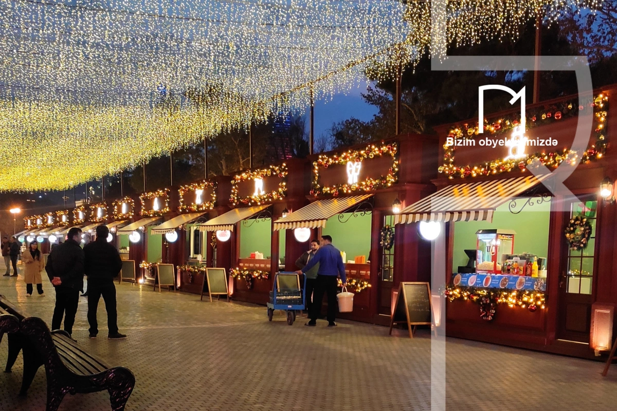 Dənizkənarı Bulvar Yeni İlə xüsusi hazırlaşıb - Bu dəfə Buz Meydançası da olacaq