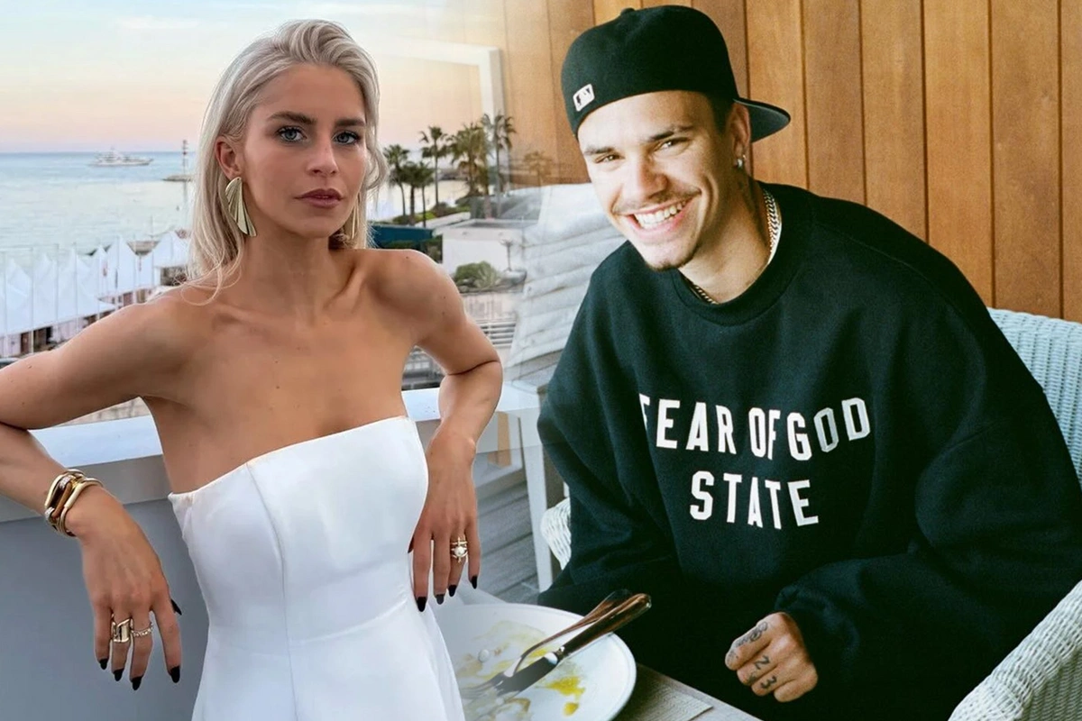 Devid Bekhemin oğlu Romeo bu modellə sevgilidir