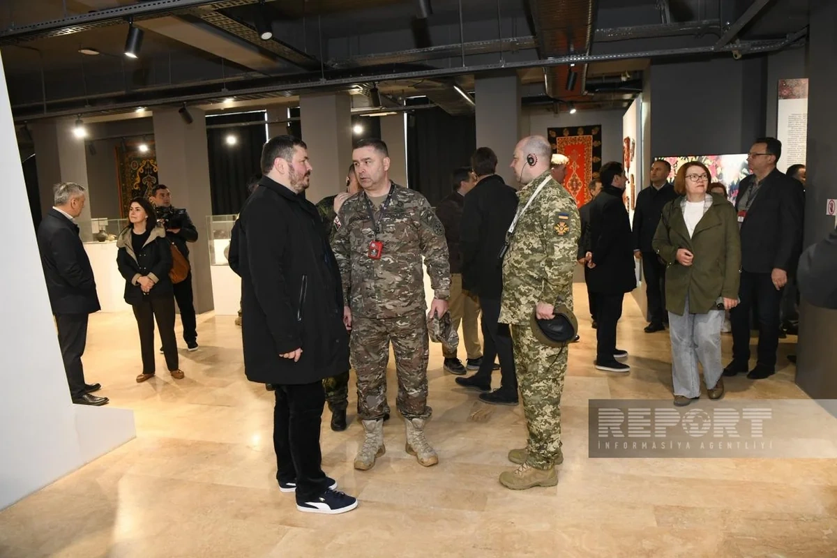 Diplomatik korpusun nümayəndələri Şuşadakı xalça muzeyi ilə tanış olublar
