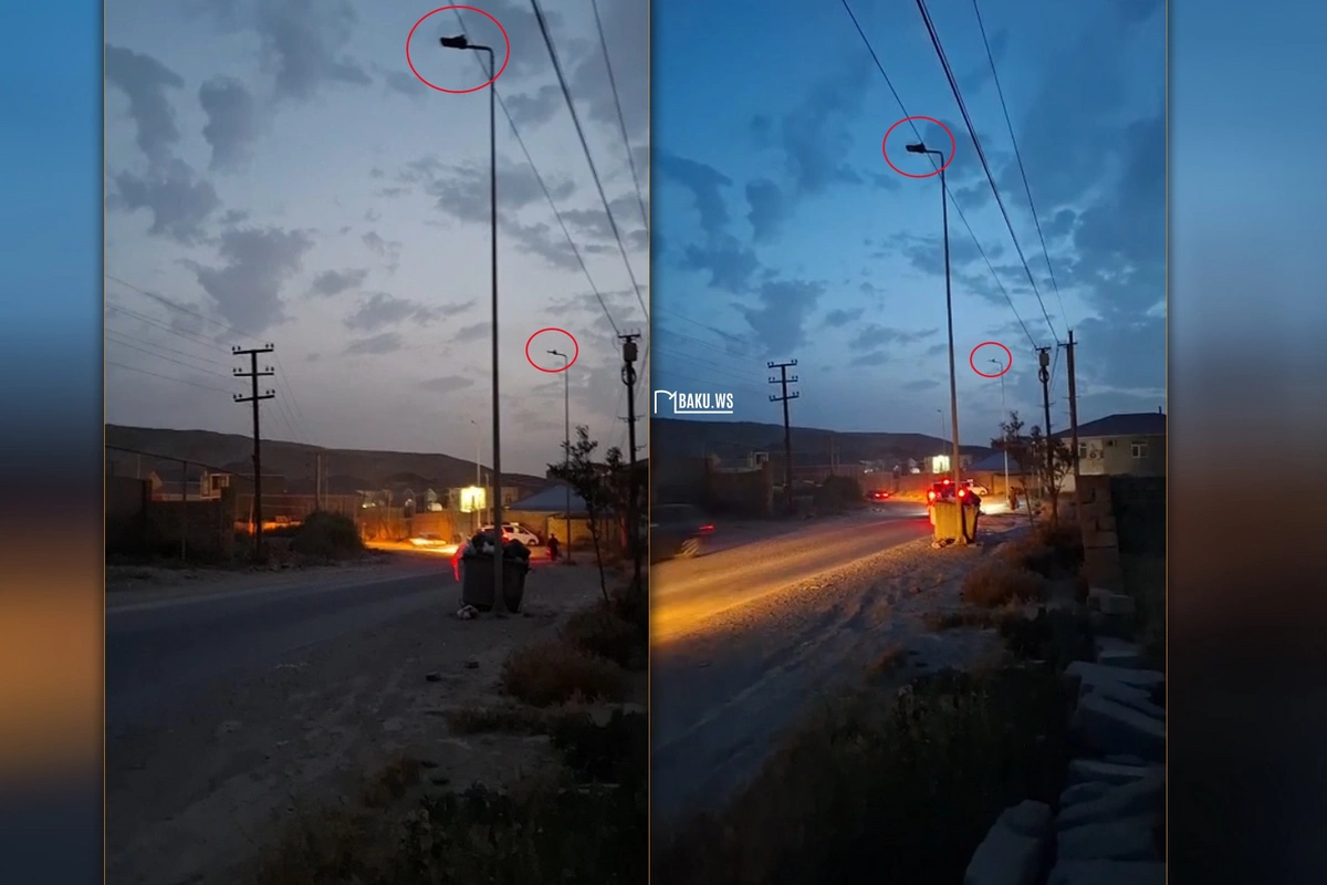 Dirək var, işıq yoxdur - Sakindən ŞİKAYƏT