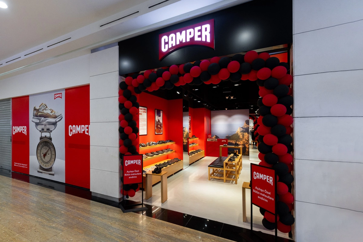 Dünya markası Camper ayaqqabıları artıq Bakıda