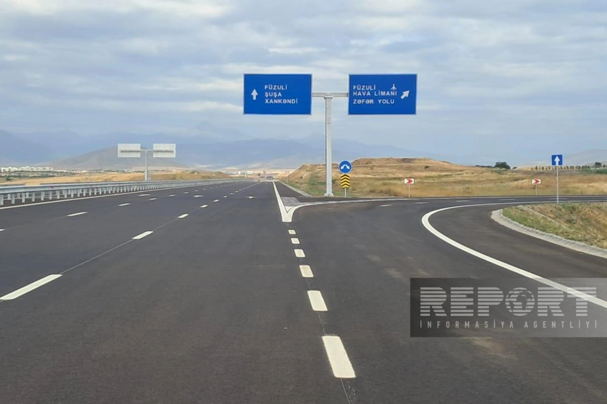 Əhmədbəyli-Füzuli-Şuşa avtomobil yolu layihəsi Beynəlxalq Yol Federasiyasının mükafatına layiq görülüb