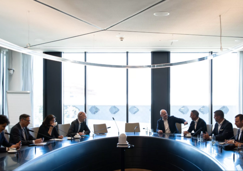 Elxan Məmmədov FIFA prezidenti ilə birlikdə Almaniyada səfərdə olub