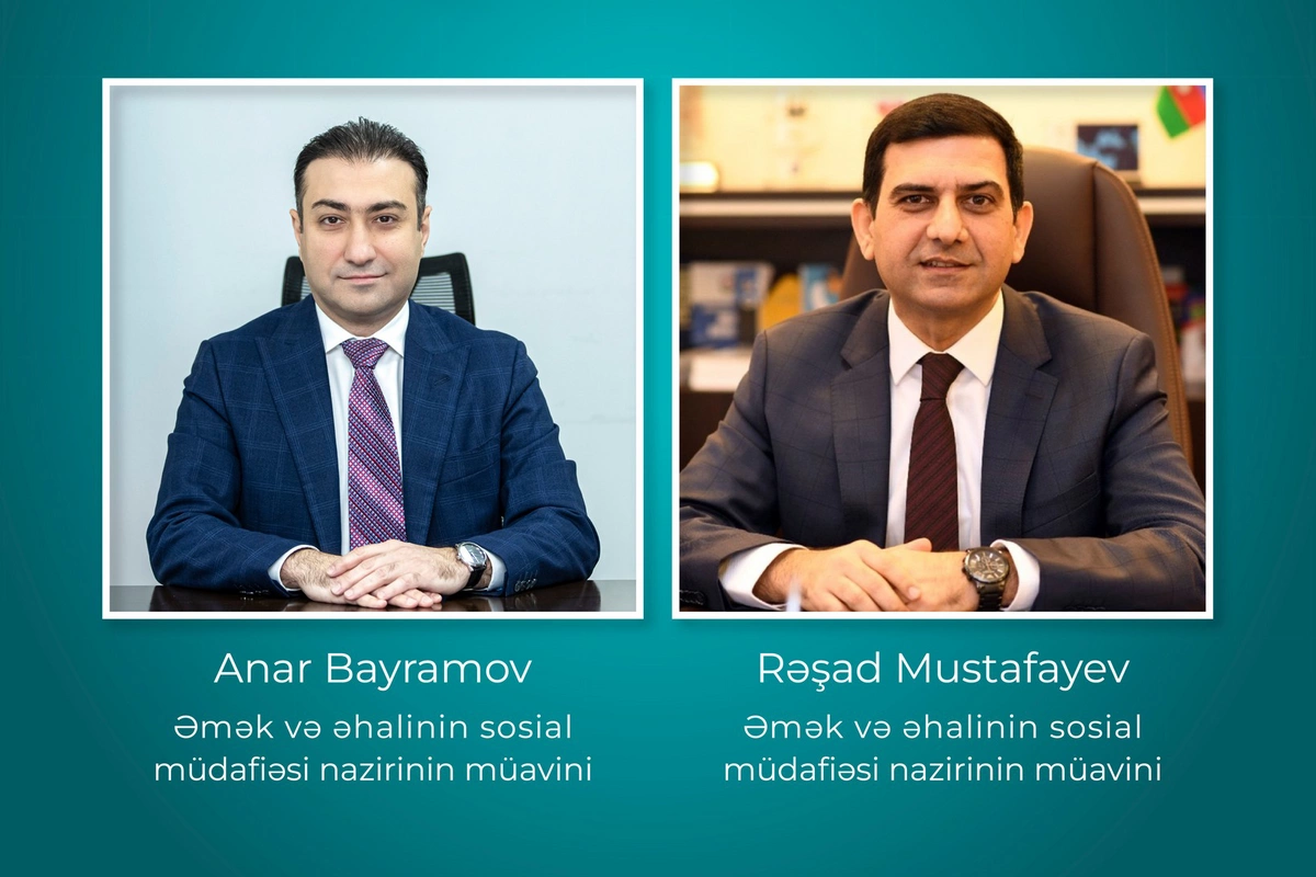 Əmək və əhalinin sosial müdafiəsi nazirinə iki yeni müavin təyin olunub
