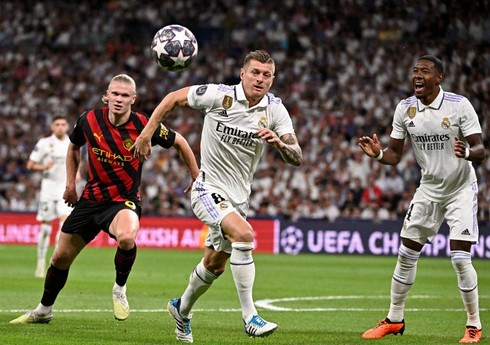 Çempionlar Liqası: “Mançester Siti” “Real Madrid”lə səfərdə heç-heçə edib