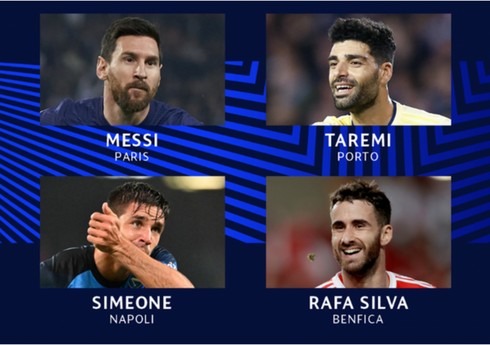 Çempionlar Liqasında həftənin ən yaxşı futbolçusu adına namizədlər bəlli olub