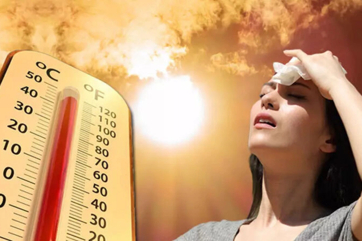 Ən çox isti bu ərazilərdə qeydə alınıb