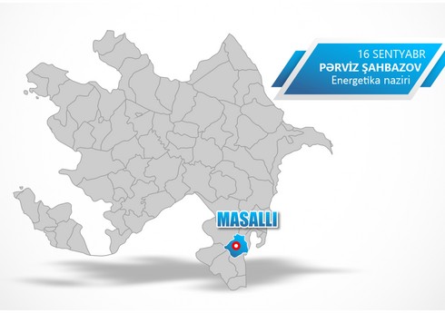 Energetika naziri Masallıda vətəndaşları qəbul edəcək