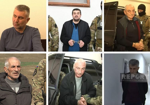 Erməni separatçılarının işi məhkəməyə göndərilib