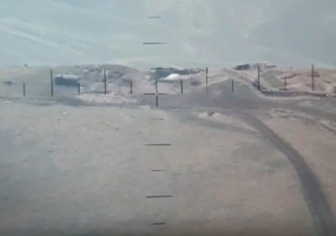 Ermənistan SQ-nin texnikası və minaatan heyətinin məhv edilməsinin görüntüləri yayılıb