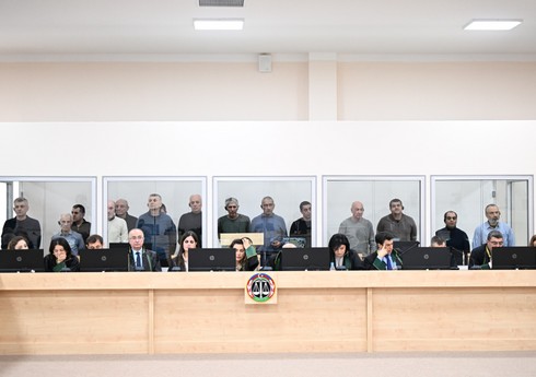 Ermənistanın hərbi təcavüzü nəticəsində çoxsaylı cinayətlər törətməkdə təqsirləndirilən şəxslərin məhkəməsi başlayıb