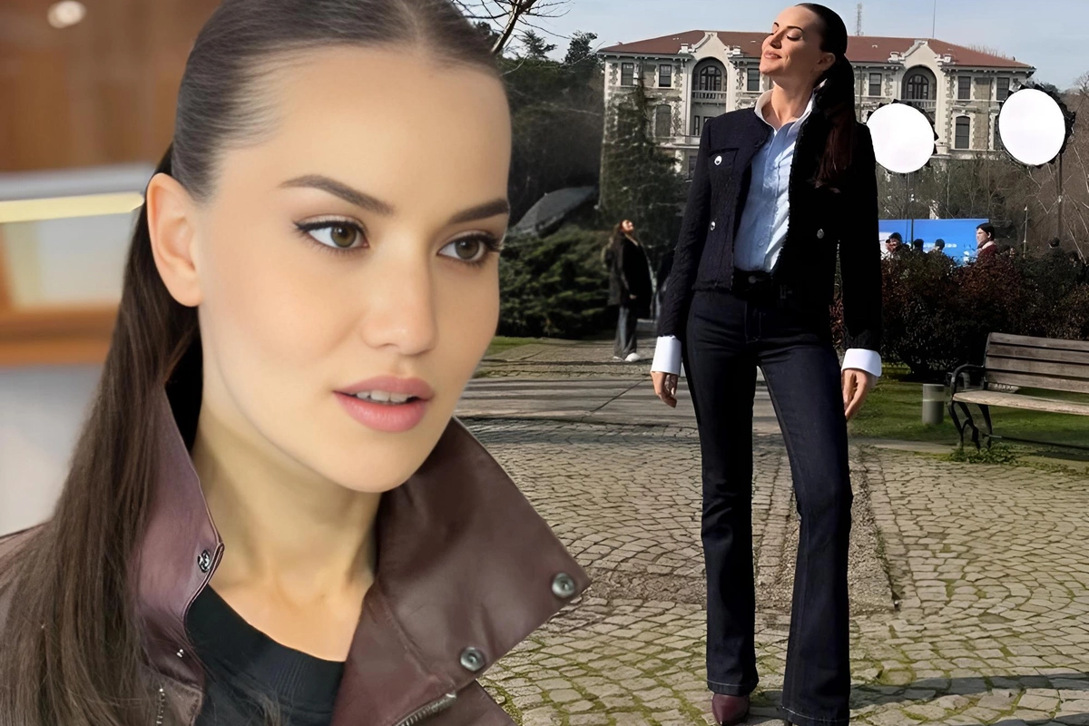 Fahriye Evcen 11 il əvvəl oxuduğu universitetə getdi - SƏBƏB... Fahriye Evcen 11 il əvvəl oxuduğu universitetə getdi - SƏBƏB...