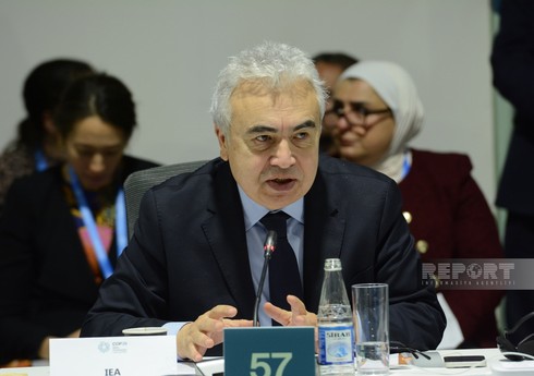 Fatih Birol: “3 000 qiqavat “yaşıl enerji” qlobal şəbəkələrə əlavə edilməyə hazırdır”